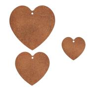 Qaonsciug Confezione da 3 pali in metallo a forma di cuore, resistenti alle intemperie, decorazioni da giardino per San Valentino e animali domestici, decorazione artistica da cortile