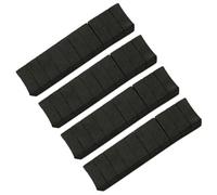 Qaonsciug Cuscinetti anti-collisione adesivi resistenti per montaggio generale del veicolo protezioni per evitare collisioni 4 pezzi per paraurti per veicoli resistenti protezioni per portiere auto