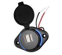 Qaonsciug Due USB Caricabatteria Da Auto Impermeabile Ricarica Veloce Uscita 3.10A Per Smartphone Tablet Nylon Fibra Ignifugo Materiali Multiplo Dispositivo Caricabatteria Da Auto Per Lungo Drive