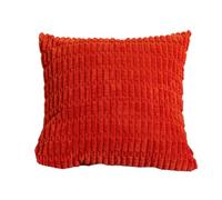 Qaonsciug Federa confortevole per cuscini in velluto a coste, morbida al tatto, con grani di grano, lavabile, per uso quotidiano e come idea regalo