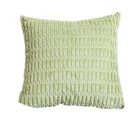 Qaonsciug Federa confortevole per cuscini in velluto a coste, morbida al tatto, con grani di grano, lavabile, per uso quotidiano e come idea regalo