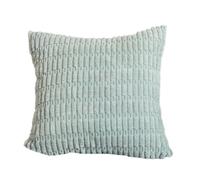 Qaonsciug Federa confortevole per cuscini in velluto a coste, morbida al tatto, con grani di grano, lavabile, per uso quotidiano e come idea regalo