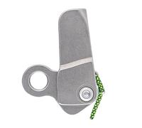 Qaonsciug Fermacorda per emergenze in acciaio inox, perfetti per attività tecniche, arrampicata, sport e sopravvivenza, corda da arrampicata