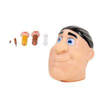 Qaonsciug Giocattolo Sensoriale da Spremere Realistico per La Pelle Gadget Portatile Antistress Brufoli Adulti Adolescenti Scrivania Ufficio Fidgets Silicone Viaggio Antistress Morbido Bavaglio in