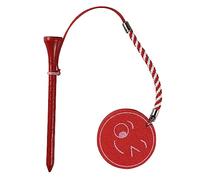 Qaonsciug Golf infrangibili Tees EVA Foam Outdoor Golf Balls Multi-Color Pattern Anti-Loss Rope Golf