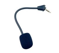 Qaonsciug Microfono di ricambio in metallo premium da 3,5 mm per cuffie e smartphone microfoni da gioco microfono ergonomico