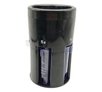 Qaonsciug Organizzatori della moneta di risparmio di spazio con costruisce nel contatore 5 in 1 dispositivo automatico di ordinamento per la gestione efficiente dei soldi macchina accurata