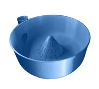 Qaonsciug Piatto di lavaggio modellato liscio ed efficace di frutta e verdura eccellente per le piccole aree della cucina Facile rondella della frutta