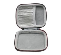 Qaonsciug Portable Storage Pouches for 5000mAh Models Powerbank Featuring Meshes Pocket for Charging Accessories Shockproof Compact for Commute Trip Backpack Black Red Blue