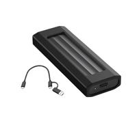 Qaonsciug Recinzione Per NVMe E SATA 10Gbps USB 3.1 Tipo C Alluminio Adattatore Caso Esterno Per PC/Laptop