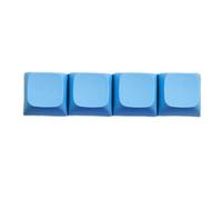 Qaonsciug Set di 4 copritasti in PBT personalizzabili Tastiere Meccaniche Keycaps per esperienze di digitazione fluide Facile da usare