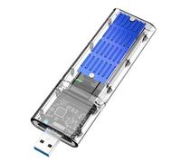 Qaonsciug Solid Disk Case Supporto USB3.0 Gen1 5Gbps Trasferimento Per Espansione Veloce Storage Solid Disk Enclosure