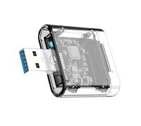 Qaonsciug Solid Disk Case Supporto USB3.0 Gen1 5Gbps Trasferimento Per Espansione Veloce Storage Solid Disk Enclosure