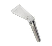 Qaonsciug Testa di vuoto per la costruzione impermeabile dello spazio stretto di grande area Tubo resistente alla corrosione per il collegamento del tubo flessibile da 38mm Attacco a vuoto