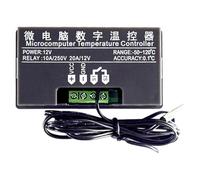 Qaonsciug W3230 Modulo di controllo della temperatura 5V 12V 24V 220V Termostato regolatore per gli appassionati di computer Modulo termostato digitale