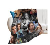 QapLWczK Theo James - Coperta Sunshine super morbida, in flanella setosa, leggera, per divano, letto, per tutte le stagioni, 203,2 x 152,4 cm