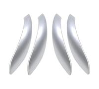 QAQMHVCVB Auto Maniglia Interna Trim Copertura Maniglia Per F30 3GT F80 F31 F32 F33 F34 F35 F36 3 4 Serie 2012 2013 2014-2019 (Sliver 4pcs)