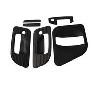 QAQMHVCVB Per Nissan Per Urvan Caravan NV350 E26 2016 2017 2018 Piastra Esterna 1 Set ABS Copertura Maniglia Porta Cromata Inserto A Ciotola(BLACK 1SET)