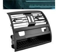 QAQMHVCVB Sfiato Aria Condizionata 64229172167 Griglia di Ventilazione Posteriore per Aria Condizionata Telaio per B&MW Serie 5 F10 F11 2010 2011 2012 2013-2016 (Model B with Chrome)