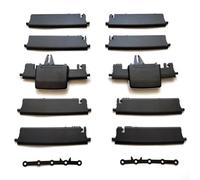 QAQMHVCVB Sfiato Aria Condizionata Kit di Riparazione per Griglia di Ventilazione del Climatizzatore Posteriore per Auto per Mercedes per Benz GL ML GLE GLS W166 W292 2011-2018 (Repair Kit)