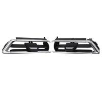 QAQMHVCVB Sfiato Aria Condizionata Kit Riparazione Clip Scorrevole della Lama del Climatizzatore della Griglia Ventilazione Centrale Dell'auto per B&MW X5 G05 X6 G06 X7 G07 64119458543 (1set)