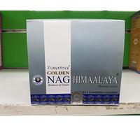 Qaromas Vijayshree Golden Nag Himalaya Coni di incenso Dhoop - Full case-12 scatole
