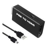 QarulG Adattatore HDMI con cavo HDMI da 50 cm, cavo plug & play da 3,5 mm per console a convertitore HDMI per console HDTV multifunzione TV proiettore monitor supporto