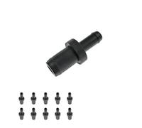QASULER 1/10 pz Valvola di Scarico Ventilazione Carter Positiva, for Civic, for Ferio, for Domani, for Edix Insight Integra 17130-P07-G01 Valvola PCV(BLACK 10 Pcs)