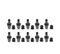 QASULER 1/10 Set Auto Ventilazione Positiva del Carter PCV Valvola di Scarico di Controllo, for Civic, for Ferio, for Domani, for Edix, for HR-V 17130-P07-G01 Valvola PCV(BLACK 10 SET)