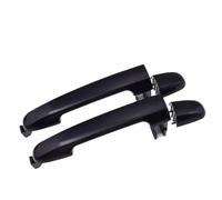 QASULER 1/2/4 pezzi Maniglia esterna for porta anteriore o posteriore sinistra destra, for Hyundai, for, 2006 2007 2008 2009 2010 2.4l 3.3l Maniglia esterna di ricambio per porta(Rear Pair)