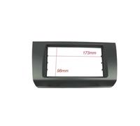 QASULER 1 o doppio Din Radio Fascia, for Swift, Pannello DVD Dash Kit di montaggio Cornice Ame Facia Cornice per pannello autoradio(2 Din 173x98mm)