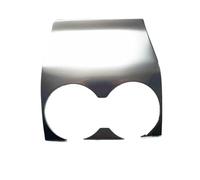 QASULER 1 pz. Rivestimento for coperchio anteriore interno in metallo for tazza d'acqua, for Mazda, 3, for Mazda3 Axela Hatchback Sedan 2019 2020 Decorazione per bocchette di aerazione dell'auto(YS)