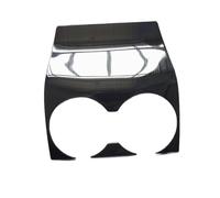 QASULER 1 pz. Rivestimento for coperchio anteriore interno in metallo for tazza d'acqua, for Mazda, 3, for Mazda3 Axela Hatchback Sedan 2019 2020 Decorazione per bocchette di aerazione dell'auto(HS)
