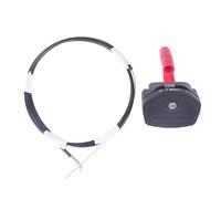 QASULER 1 Set da 56 pollici tosaerba cavo acceleratore interruttore leva in lega di plastica maniglia di controllo kit tosaerba giardino caldo Interruttore della maniglia dell'acceleratore