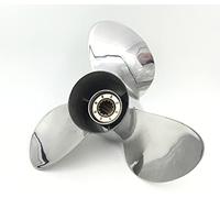 QASULER 11 1/2x14 35HP-65HP, for Suzuki, elica fuoribordo in Acciaio Inossidabile Accessori for Barche Marine Eliche Elica per Barche
