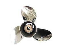 QASULER 11 1/4x14 35HP-65HP, for Suzuki, elica fuoribordo in Acciaio Inossidabile Marine Boat Yacht Accessori for Barche Eliche Marine Elica per Barche