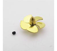 QASULER 1PC 12mm 16mm 18mm 20mm 22mm Elica in Rame a 5 Pale, for Mini, Prop 2mm Albero RC Barca Sottomarino Scala Marine Bilancia Barca Elica per Motore di Barca(D18mm Left Hand)