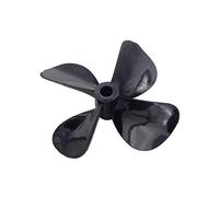 QASULER 1PC Modello Elica for Barca 60mm 70mm 5mm Albero PC 4-Pale CW CCW Prop RC Barca Esca Rimorchiatore Legno Marine Barca ROV Robot Subacqueo Elica per Motore di Barca(1PC D70mm Right Hand)