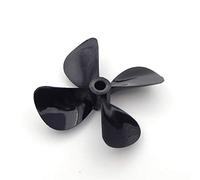 QASULER 1PC Modello Elica for Barca 60mm 70mm 5mm Albero PC 4-Pale CW CCW Prop RC Barca Esca Rimorchiatore Legno Marine Barca ROV Robot Subacqueo Elica per Motore di Barca(1PC D60mm Left Hand)