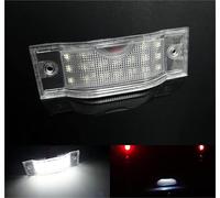 QASULER 1x LED luce targa bianca Canbus, for Vivaro A Trafic II Primastar X83 2001-2014 Gruppo luci per targhe auto