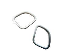 QASULER 2 pezzi cruscotto bocchetta aria rivestimento cornice guarnizione anteriore inserto uscita, for Vitara 2015 2016 2017 2018 2019 Decorazione per bocchette di aerazione dell'auto