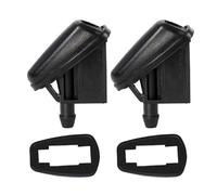 QASULER 2 pezzi lotto ugello lavavetri tergicristallo anteriore, for MINI, Cooper One R50 R52 R53 61667061614 61667061611 getto lavacristallo Ugello lavavetri