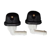 QASULER 2 pezzi set ugello di spruzzo for tergicristallo posteriore, for Peugeot, 106 1996-2003 643896 getto d'acqua for cofano spruzzatore for parabrezza Ugello lavavetri