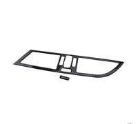 QASULER 2 pz Nero In Fibra di Carbonio Centro Air Vent Uscita AC Telaio Trim Adesivo, for Z4 E89 2009 2010 2011 2012 2013-2015 CON GUIDA A SINISTRA Decorazione per bocchette di aerazione dell'auto