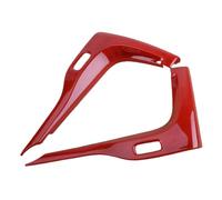 QASULER 2 pz Rosso ABS Cruscotto Auto Aria Condizionata Bocchette Uscita Trim Copertura Adesivo Decorazione Accessori, for Jeep, Cherokee 2014-2018 Decorazione per bocchette di aerazione dell'auto