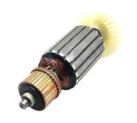 QASULER 220-240V 6 denti MotorRotor, for METABO CS23-355 CS 23-355 310009340 Rotore dell'indotto