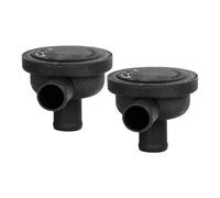 QASULER 2X Valvola di scarico del ventilatore del basamento 20 mm, for Skoda, for Jetta, for Golf, for Passat, for A4 A6 1.8T 06A 129 101D 06A129101D Valvola PCV