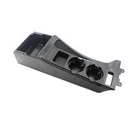 QASULER 3 pezzi console centrale for auto portabicchieri portabottiglie for bevande portamonete telaio for sella, for BMW, serie 3 E46 318I 320I 1998-2004 5116 Portabicchieri nella console centrale