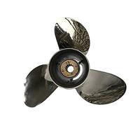 QASULER 3x11.5x12 45HP-55HP, for eliche Johnson Elica in Acciaio Inossidabile 13 Denti, for Marine Cheap Boat Motors Elica per Barche