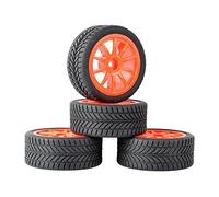 QASULER 4 pezzi Pneumatici Grip Inserto Ruota Spugna, for HSP Racing, 1/10 1:10 Auto da Strada RC 910-6085 Pneumatici per auto RC(910R-6085)